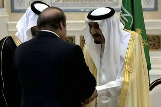 ریاض: امریکہ عرب اسلامی کانفرنس، وزیراعظم پہنچ گئے، شاہ سلمان نے استقبال کیا