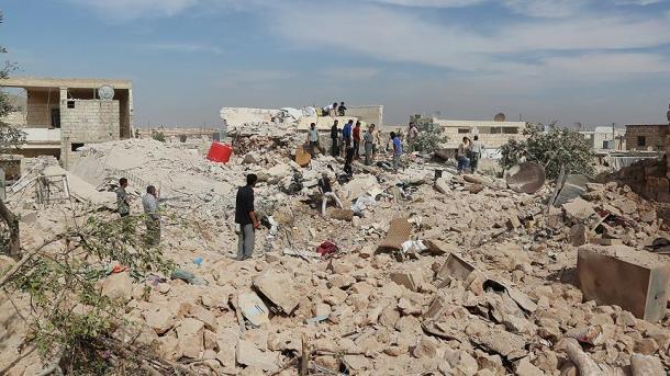 شام : میزائل حملہ 18 شہری ہلاک