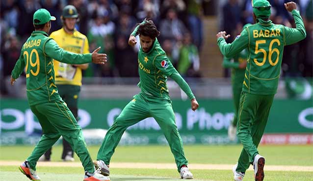 چیمپئنز ٹرافی: پاکستان کی اہم میچ میں جنوبی افریقہ کو 19 رنز سے شکست