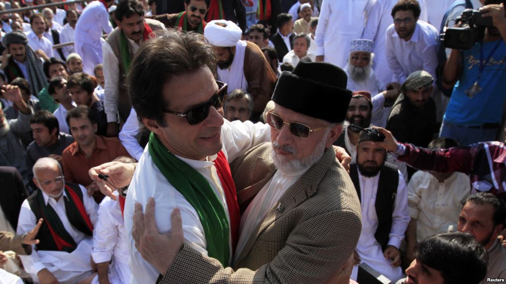 عمران خان اور طاہر القادری کی جائدادوں کی ضبطی کا حکم
