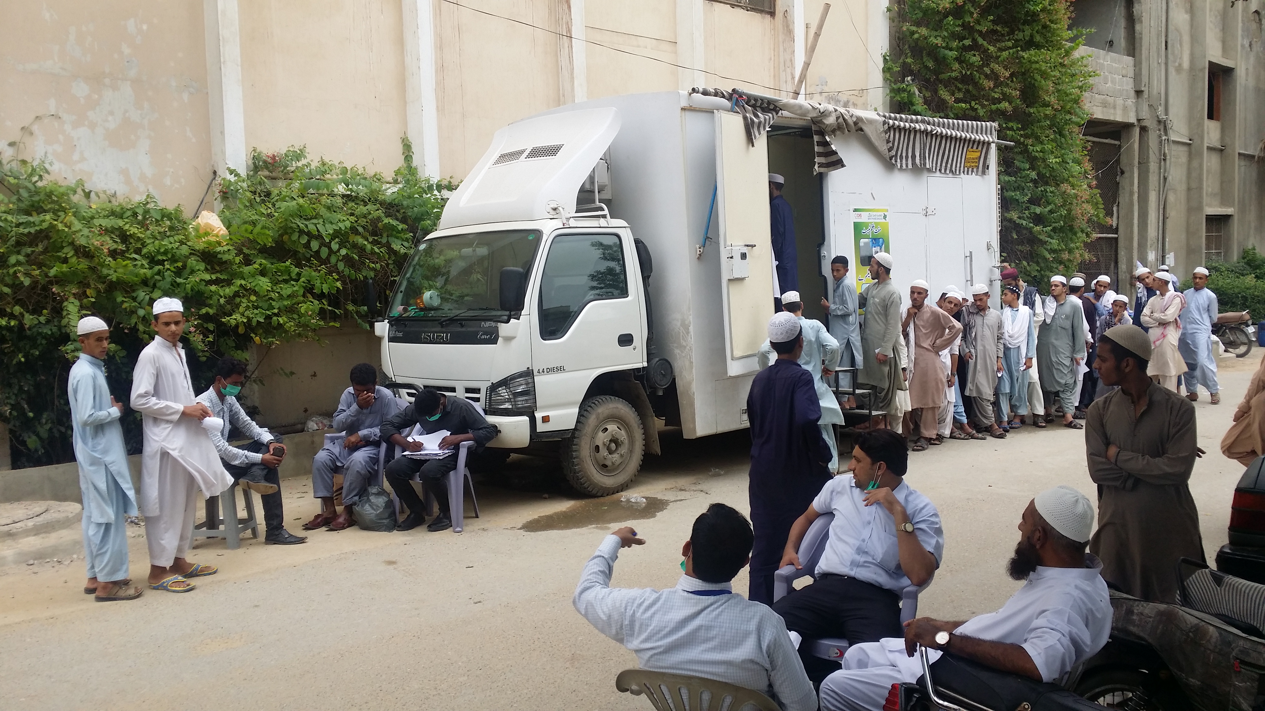 بنوریہ میڈیکل کے تحت جامعہ میں میڈیکل کیمپ کا انعقاد