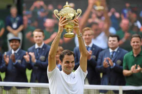راجر فیڈرر نے ومبلڈن ٹینس ٹورنامنٹ کا ٹائٹل جیت لیا