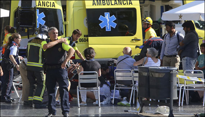 بارسلونا حملہ: پولیس ایکشن میں 5 دہشتگرد ہلاک، داعش نے ذمہ داری قبول کر لی