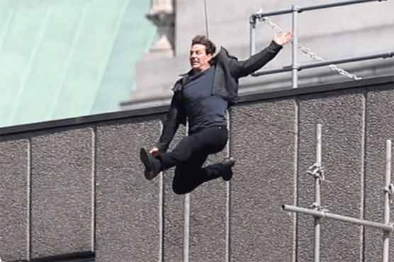 مشکل اسٹنٹ خود کرنے کی کوشش، ٹام کروز دیوار سے ٹکرا کر زخمی