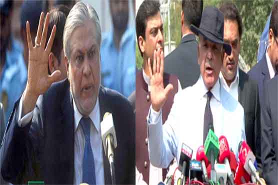 نون لیگ کی بیٹھک، شہباز کو وزیراعظم بنانے، ڈار کے مستعفی ہونے پر غور: ذرائع