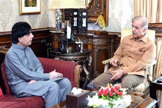 وزیر اعلیٰ پنجاب شہباز شریف سے چودھری نثار کی اہم ملاقات