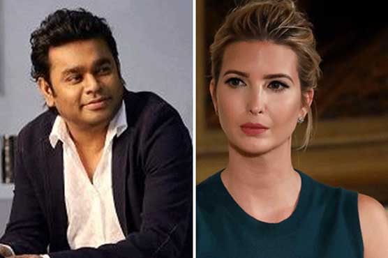 اے آر رحمن کے کنسرٹ میں ایوانکا ٹرمپ شرکت کریں گی