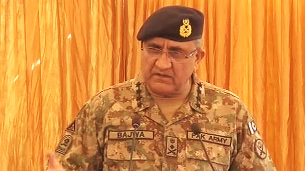 دفاع پاکستان کے لیے تمام اداروں کو ملکی مفاد میں کام کرنا ہو گا: جنرل قمر جاوید باجوہ