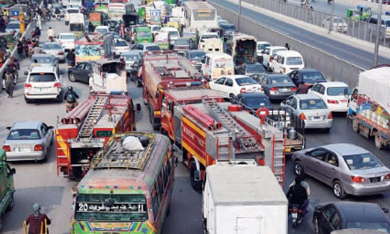 ٹریفک کی دہشتگردی