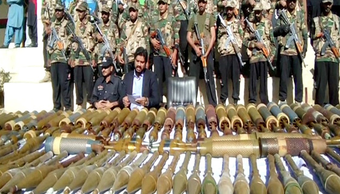 بلوچستان میں دہشتگردی کا بڑا منصوبہ ناکام، بھاری تعداد میں گولہ بارود برآمد