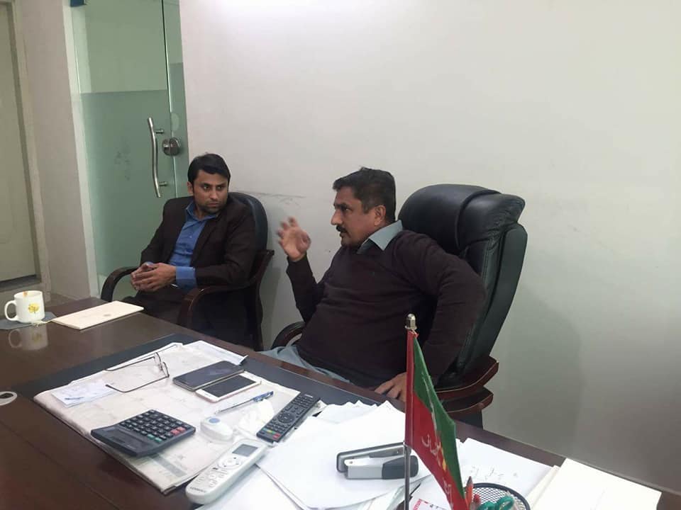 نوید افتخار چوھدری ضلعی صدر یوتھ ونگ راولپنڈی کی ملک محسن صاحب کوارڈینیٹر شمالی پنجاب سے آج خصوصی ملاقات