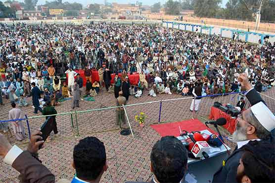 نواز شریف کرتے بھی خود ہیں اور روتے بھی خود ہیں: سراج الحق