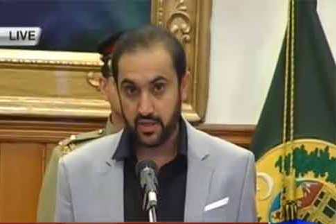 کوئٹہ: نومنتخب وزیر اعلیٰ بلوچستان عبد القدوس بزنجو نے حلف اٹھا لیا