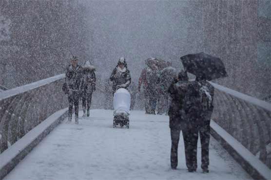 یورپ کے بیشتر ملکوں کی سخت سردی، درجہ حرارت منفی 10 ڈگری تک جا گرا