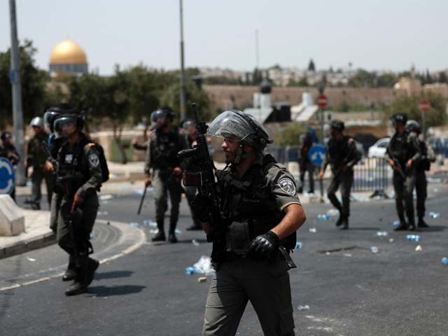 Israeli Army Firing