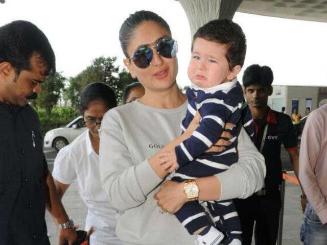 بیٹے کی کوریج کرنے پر کرینہ میڈیا پر سخت برہم