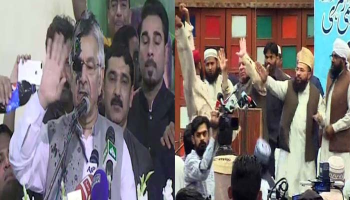 جوتوں اور سیاہیوں سے بیانئیوں کی لڑائی نہیں جیتی جاتی ‎