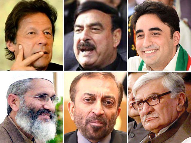 عمران خان سمیت سیاسی رہنماؤں کی نواز شریف کو جوتا مارنے کی شدید مذمت