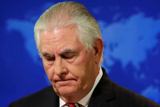 امریکا میں بڑی تبدیلیاں، صدر ٹرمپ نے وزیرِ خارجہ ریکس ٹلرسن کو بھی برطرف کر دیا