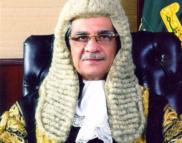Chief Justice of Pakistan Saqib Nisar