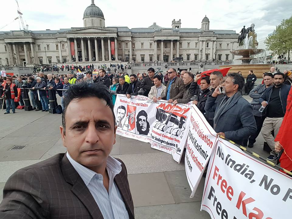 جموں کشمیر نیشنل عوامی پارٹی برطانیہ آرگنائزنگ کمیٹی کے زیر اہتمام مزدور ریلی کا  اہتمام