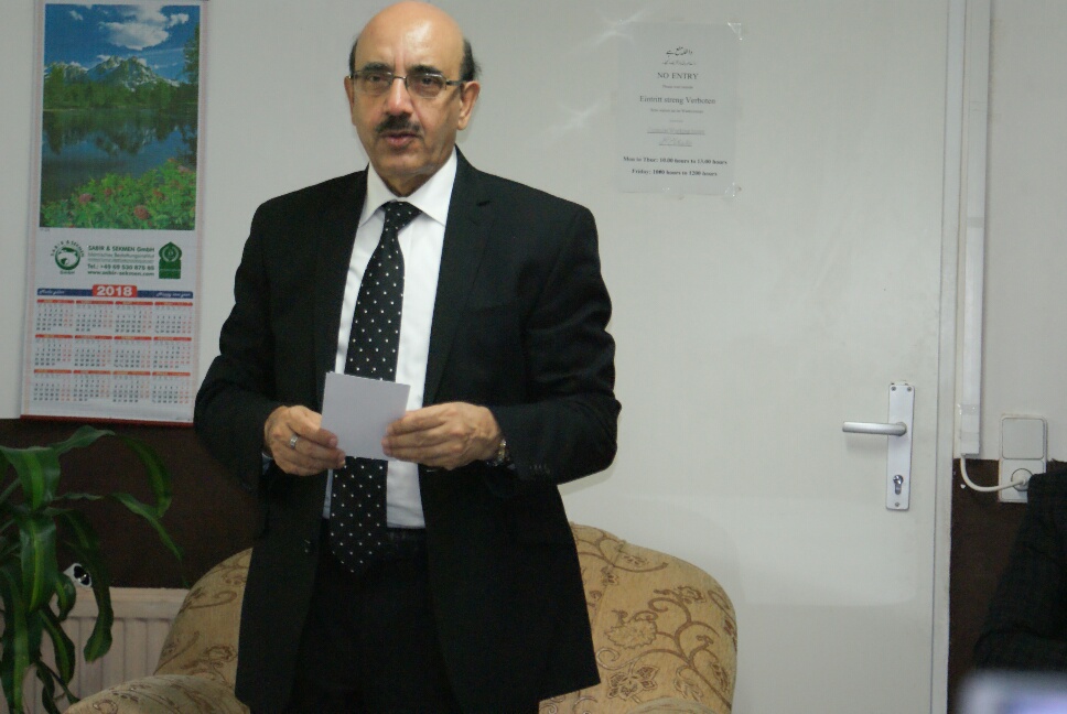 آزاد جموں و کشمیر صدر مسعود خان کا  پاکستانی کمیونٹی فورم سے خطاب