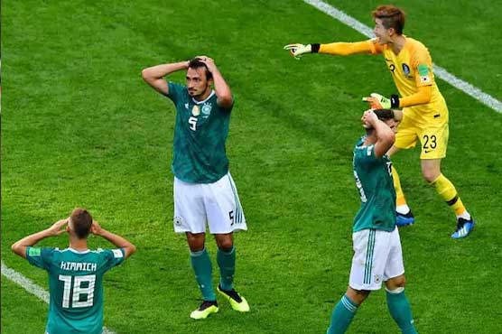 دفاعی چیمپئن جرمنی پہلے ہی مرحلے میں عالمی کپ سے باہر