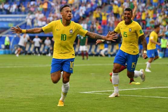 برازیل نے میکسیکو کو ہرا کر کوارٹر فائنل میں جگہ بنا لی