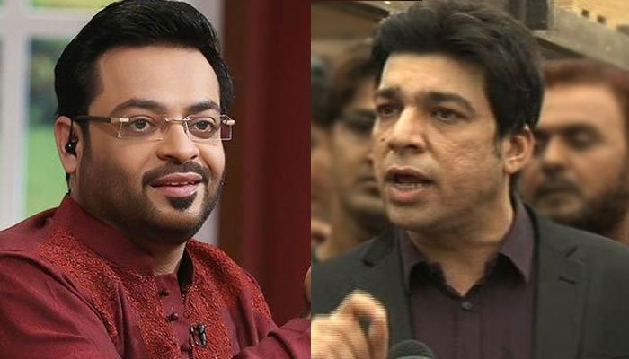فیصل واوڈا کا عامر لیاقت کو آزاد حیثیت میں الیکشن لڑنے کا چیلنج