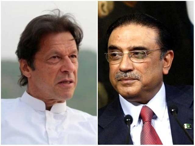 عمران خان زرداری کے تعاون کے محتاج