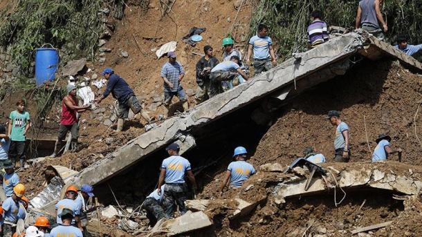 فلپائن، سمندری طوفان سے ہلاکتوں کی تعداد میں اضافہ