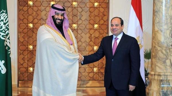 سعودی ولی عہد کی ٹیلیفون پر مصری صدر سے بات چیت
