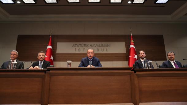 صدر ٹرمپ کی طرف سے طلب موصول ہونے پر ملاقات ہو سکتی ہے: صدر ایردوان