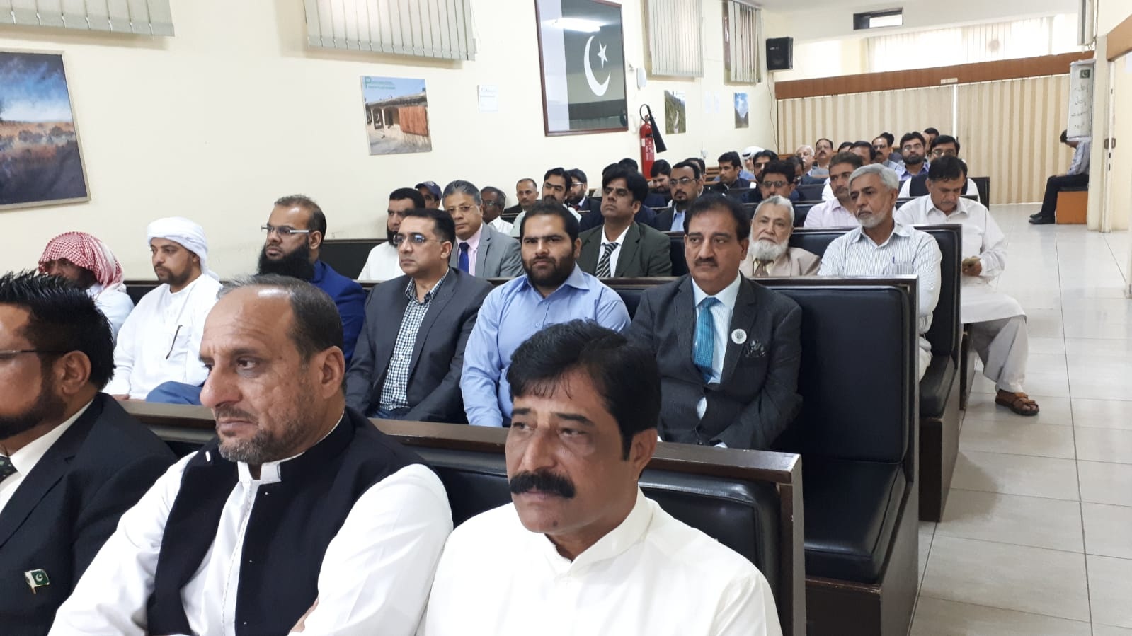 سفارتخانہ اسلامی جموریہ پاکستان کویت میں کشمیری بھائیوں کے ساتھ  اظہار یکجہتی کے  لیے یوم سیاہ کشمیر کی تقریب