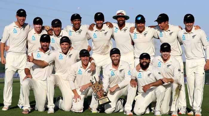 نیوزی لینڈ نے پاکستان کو ابوظہبی ٹیسٹ میں شکست دیکر سیریز اپنے نام کر لی