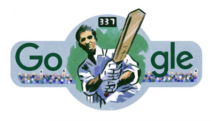 لٹل ماسٹر حنیف محمد کی سالگرہ پر گوگل کا خراج عقیدت