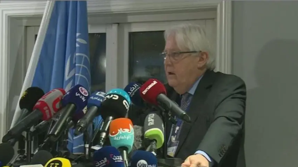 مارٹن گریفتھس یمن مذاکرات کے آیندہ دور میں تفصیلی امن منصوبہ پیش کریں گے