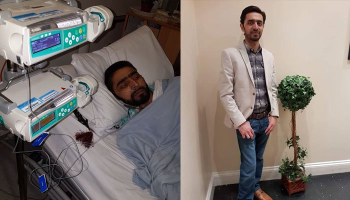 برطانیہ میں زیرعلاج پاکستانی کی موت سے قبل اہلخانہ سے ملاقات کی اپیل