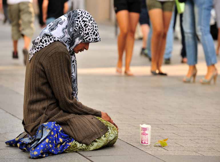 برطانیہ کے بھکاری