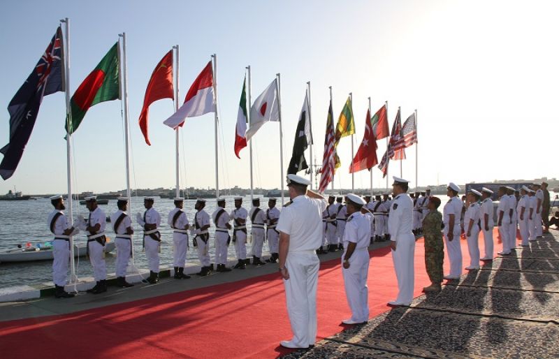 بحریہ کی کثیر القومی امن مشقوں کا آغاز