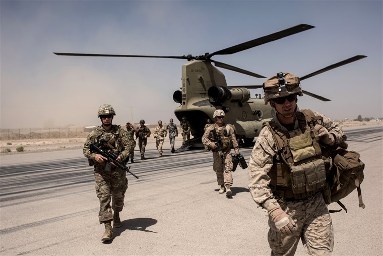 US Forces in Afghanistan
