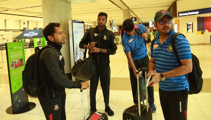 کرائسٹ چرچ حملے میں محفوظ رہنے والی بنگلا دیشی ٹیم واپس وطن پہنچ گئی