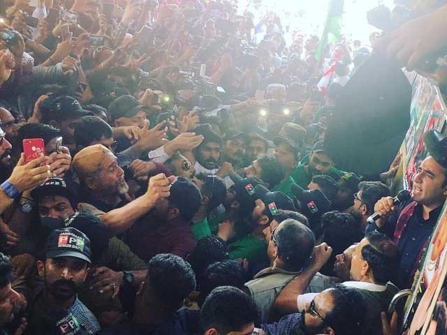 احتساب کے نام پر انتقام منظور نہیں، بلاول بھٹو کا لاڑکانہ میں‌ خطاب