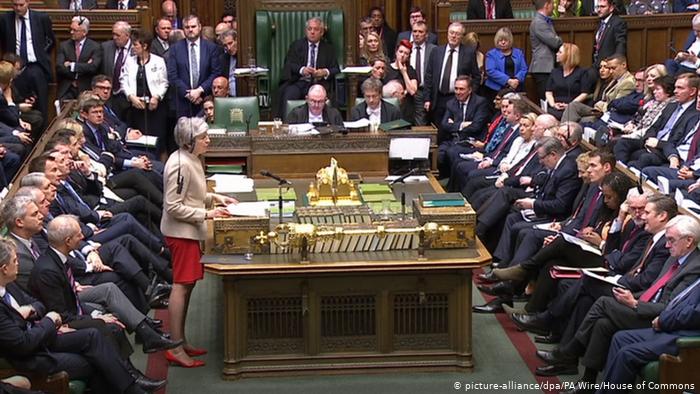 برطانوی پارلیمان نے بریگزٹ ڈیل تیسری بار بھی مسترد کر دی