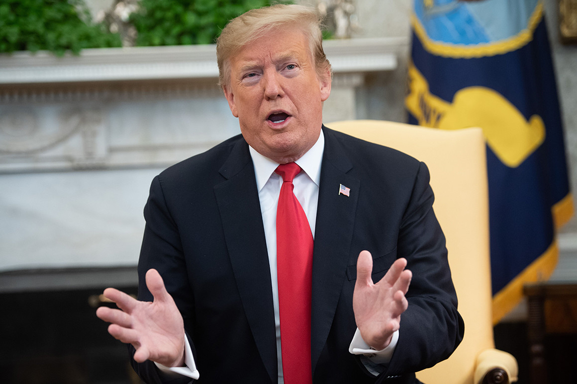 صدر امریکہ نے میکسیکو سے ملحقہ سرحد کو بند کرنے کی پھر دھمکی دے دی