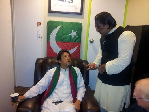 ملک محمد عظیم، عمران خان کا وفادار سپاہی