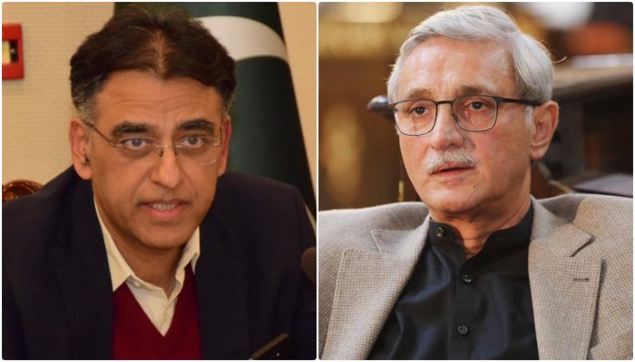 جہانگیر ترین کی وفاقی وزیر خزانہ اسد عمر پر نام لیے بغیر تنقید