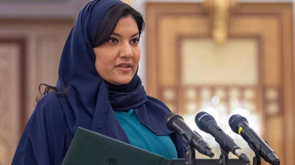 امریکا میں سعودی عرب کی نئی سفیر شہزادی ریما بنت بندر کی حلف برداری