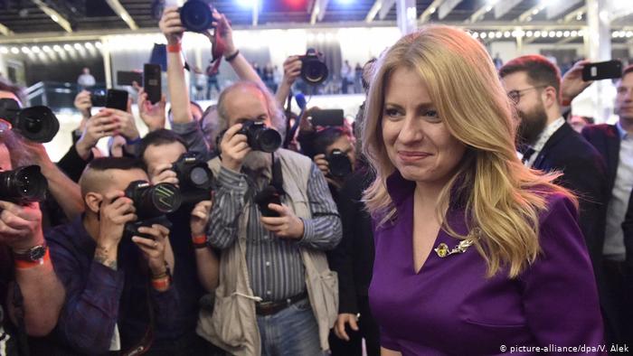 سوزانہ چاپوتووا سلوواکیہ کی پہلی خاتون صدر منتخب