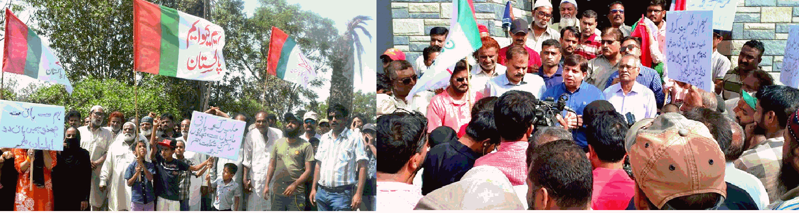 ملیر سمیت ضلع کورنگی میں پانی کا شدید بحران، بلدیاتی نمائندے اور عوام واٹر اینڈ سیوریج بورڈ کے خلاف سراپا احتجاج